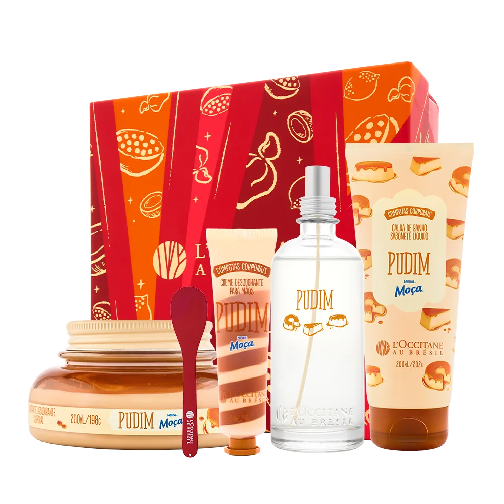 Presente Pudim: Corpo e Banho